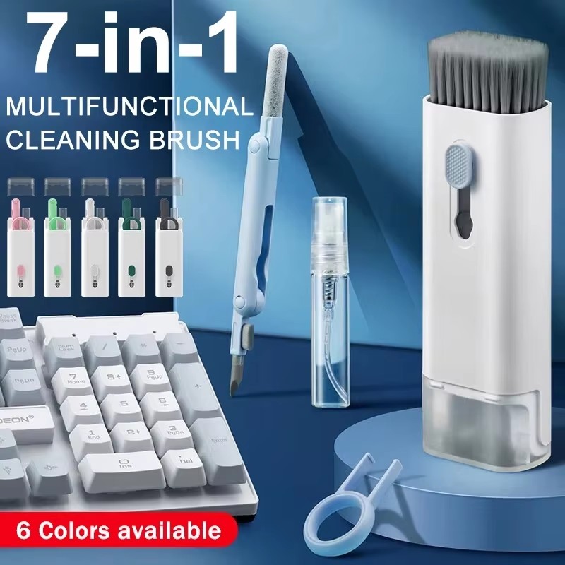 Keycap Puller Ring - 7 in 1 Computer Keyboard Cleaner