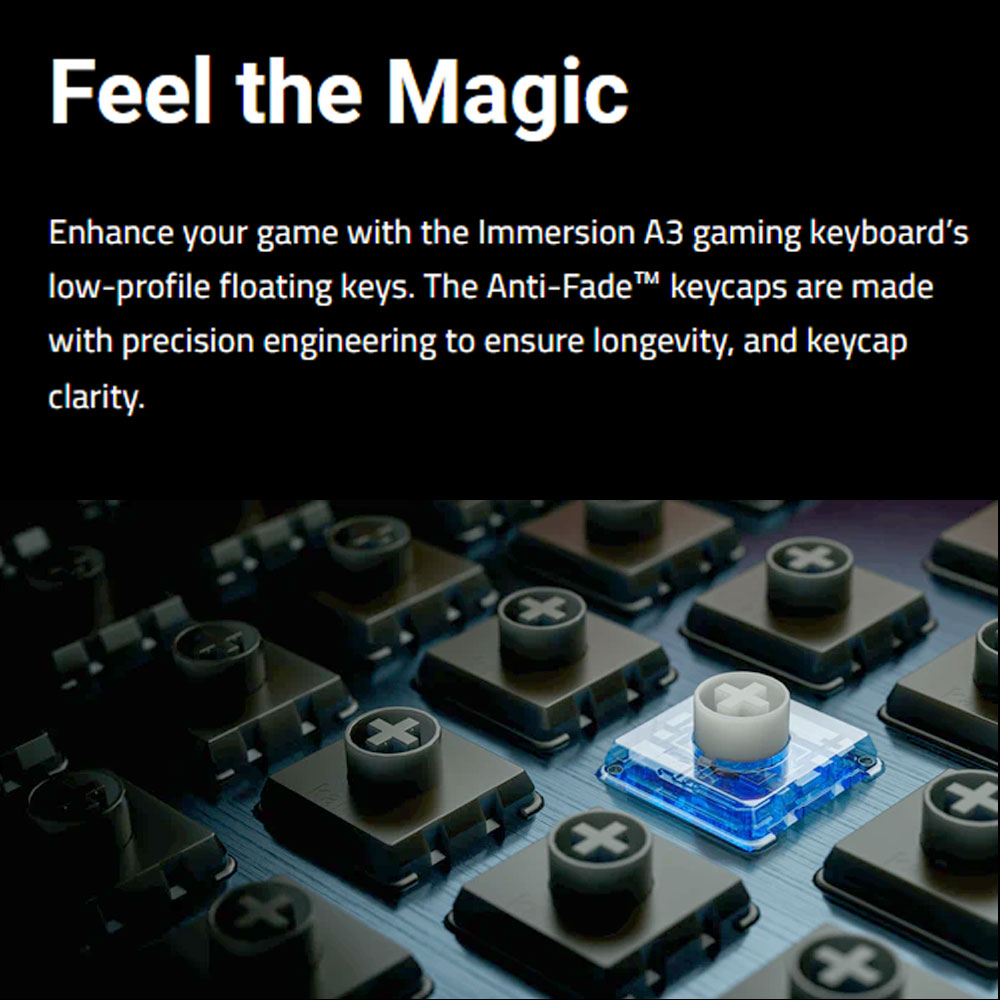 HEXGEARS A3 Mechanical Keyboar - Gaming Keyboard E Yooso recension och pris