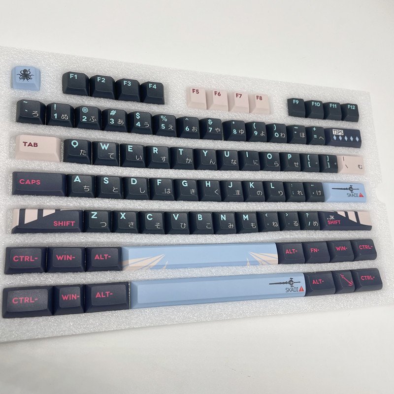 142 Keys/set PBT Keycap Tomorr - Gaming Keyboard Ergonomics recension och pris