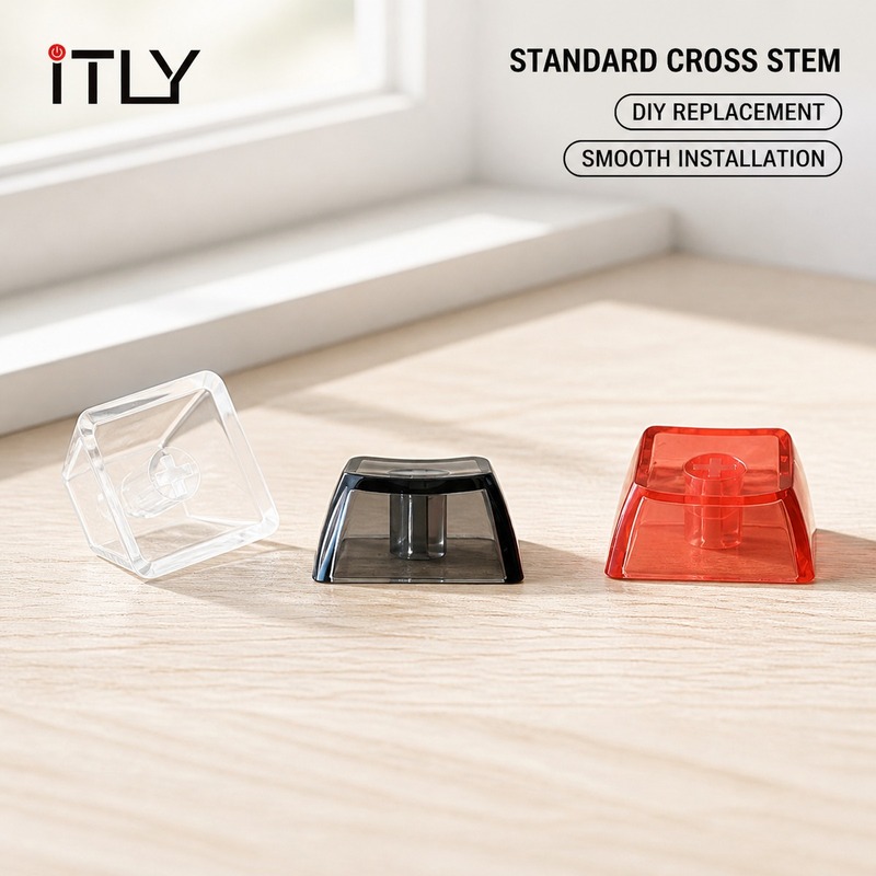 iTLY Square Transparent Keycap - Keycap Puller Ring recension och pris