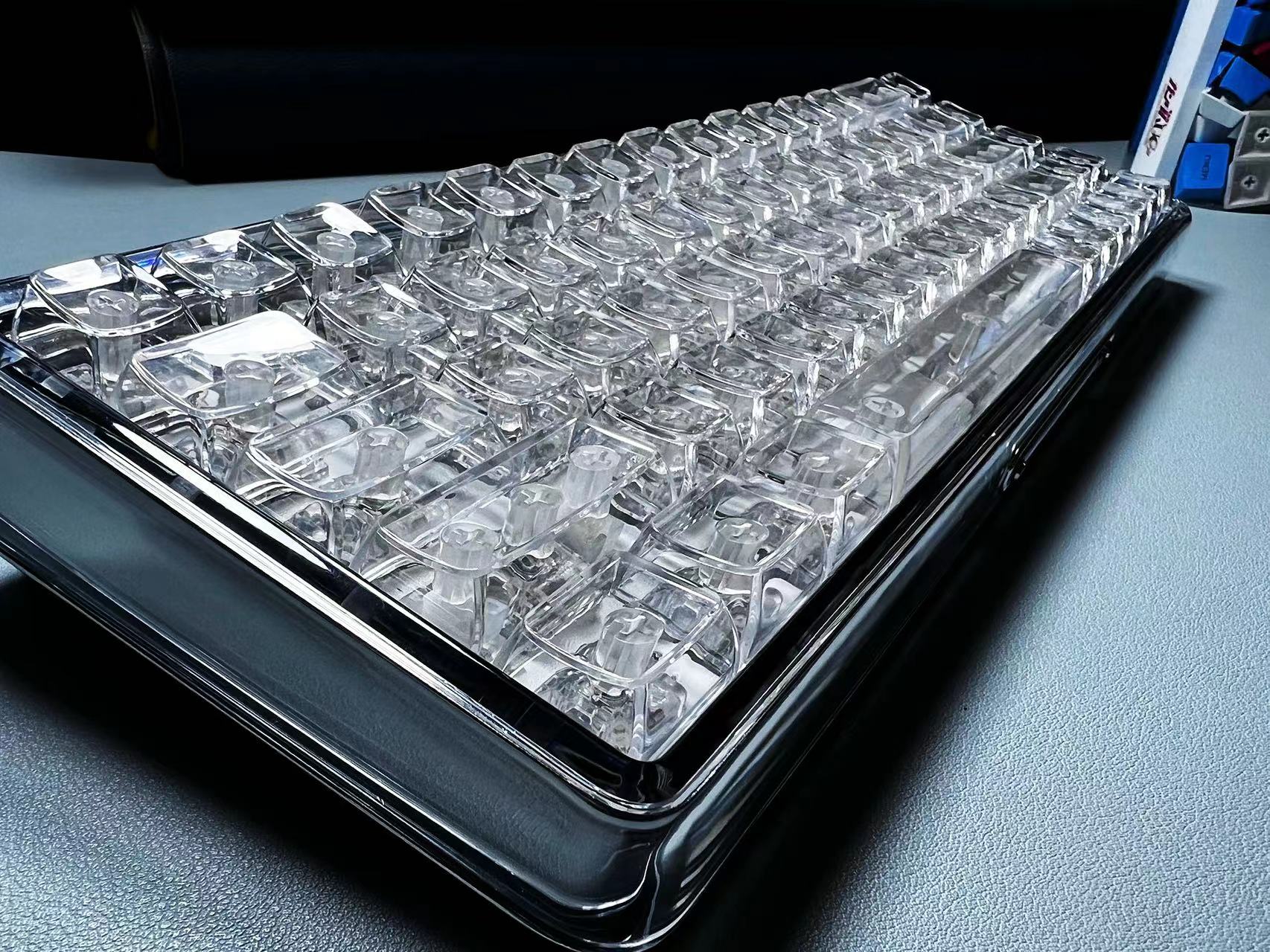 132 Keys Crystal Transparent K - Keyboard Gaming Transparent recension och pris