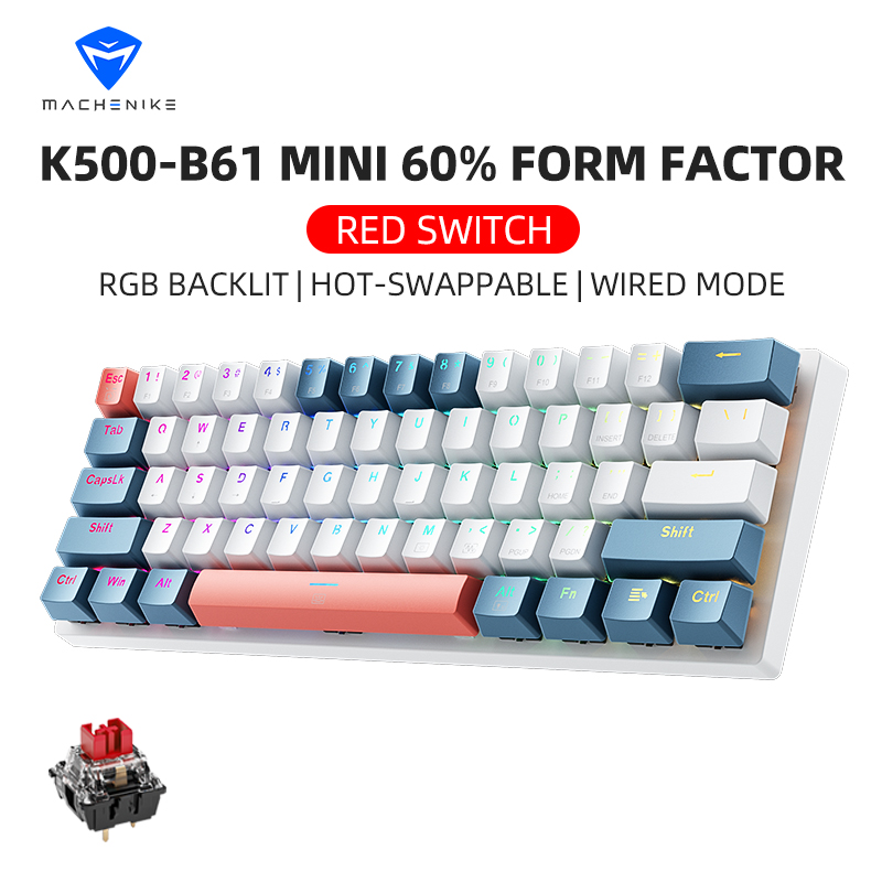K500-B61 Machenike Mini Mechan - Gaming Keyboard E Yooso recension och pris