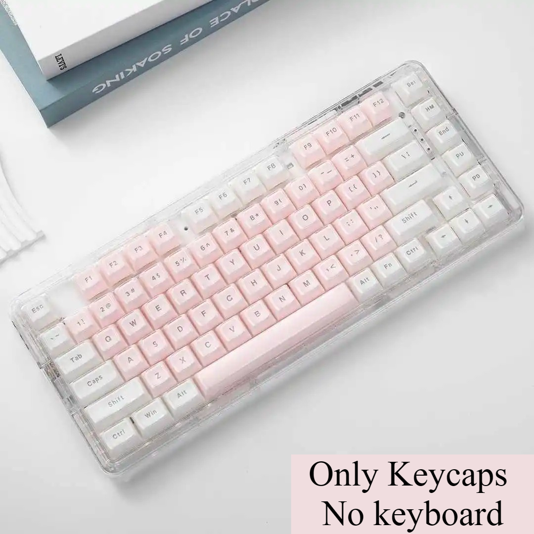 Crystal Transparent Keycaps Pi - Keyboard Gaming Transparent recension och pris