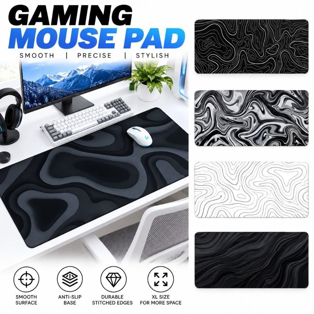 Large Gaming Mouse Pad Anti-Sl - Gaming Keyboard And Mouse recension och pris
