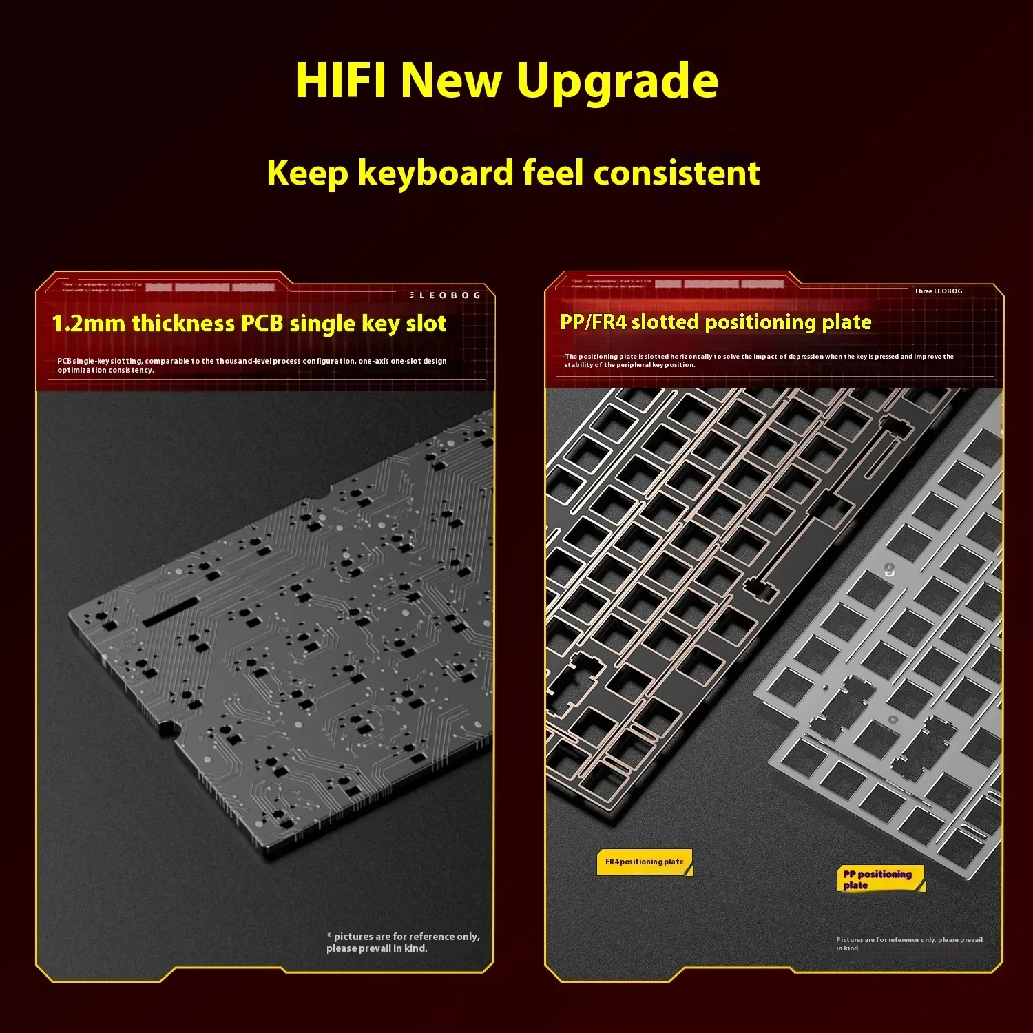 New Colors LEOBOG Hi75 HI75C H - Gaming Keyboard Extension recension och pris