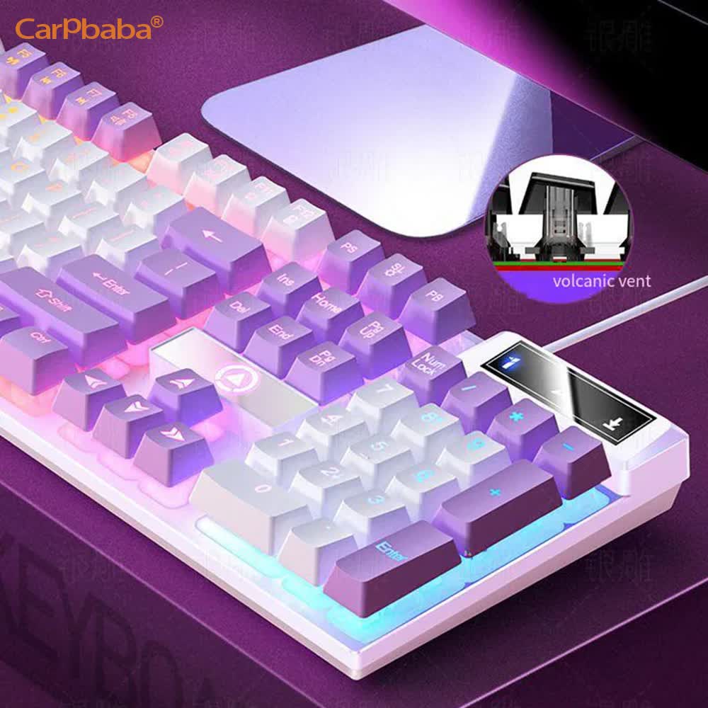 Carpbaba K500 104 Key USB Wire - Gaming Keyboard Hand recension och pris