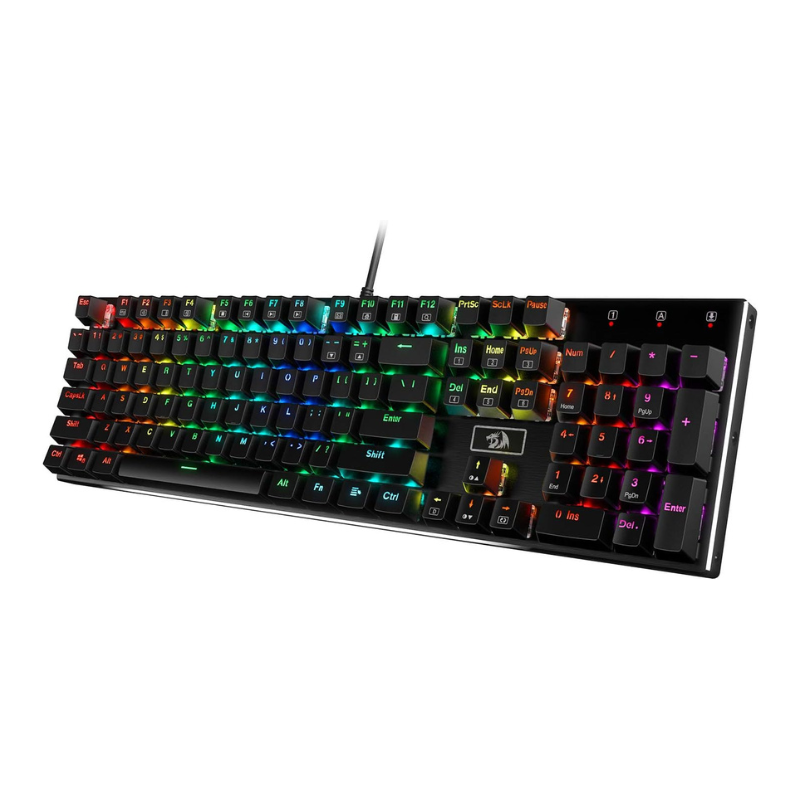 Redragon K556 RGB LED Backlit  - Gaming Keyboard No Noise recension och pris
