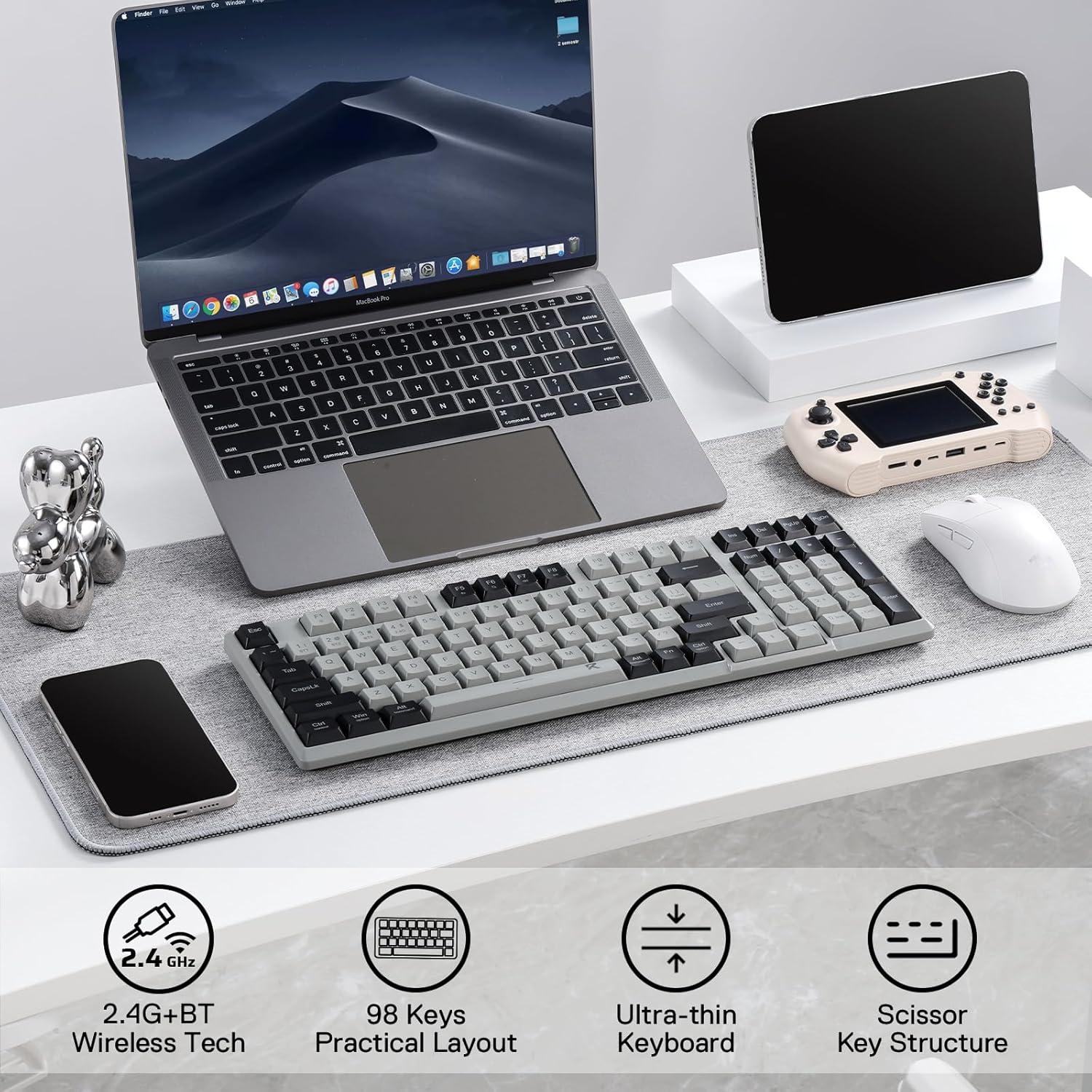 Redragon BK7114 Low-Profile 2. - Gaming Keyboard E Yooso recension och pris