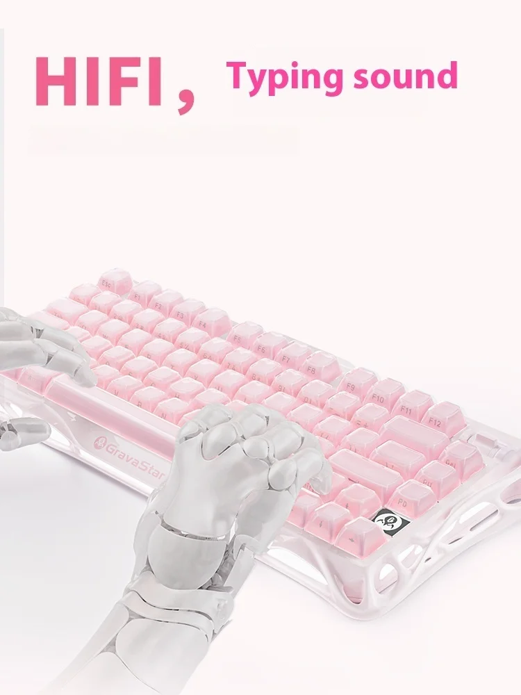 Grava Star Mercury K1 Wireless - Keyboard Gaming Transparent recension och pris