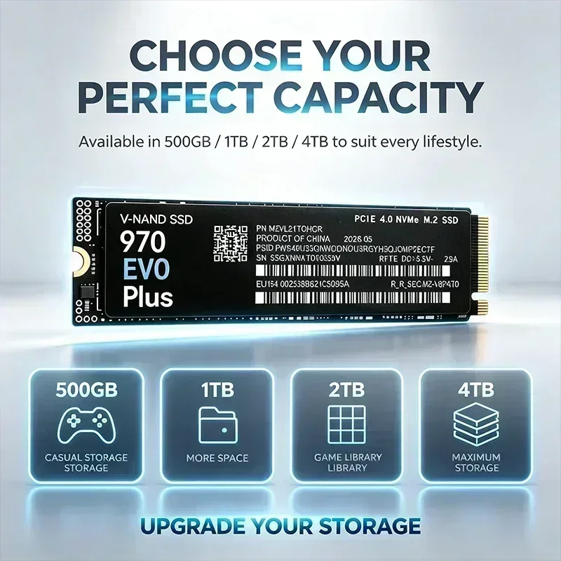970 EVO Plus M.2 NVMe SSD 4TB  - Samsung Ssd 980 Pro recension och pris