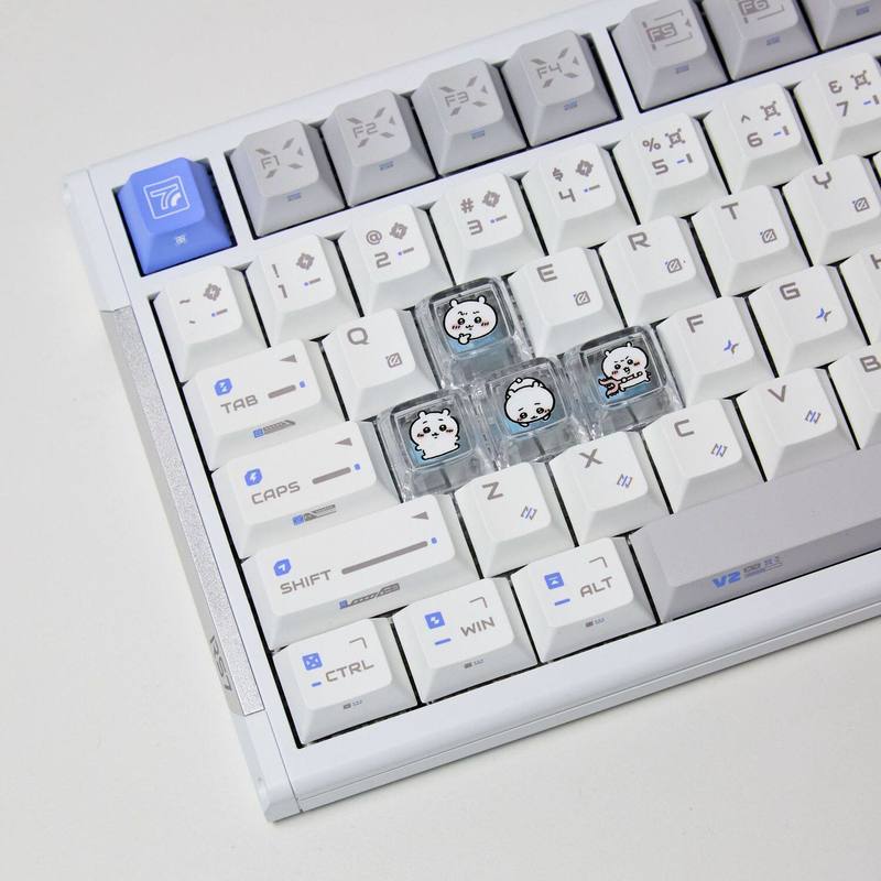 Chiikawa 4 Pcs Handmade Transp - Keyboard Gaming Transparent recension och pris