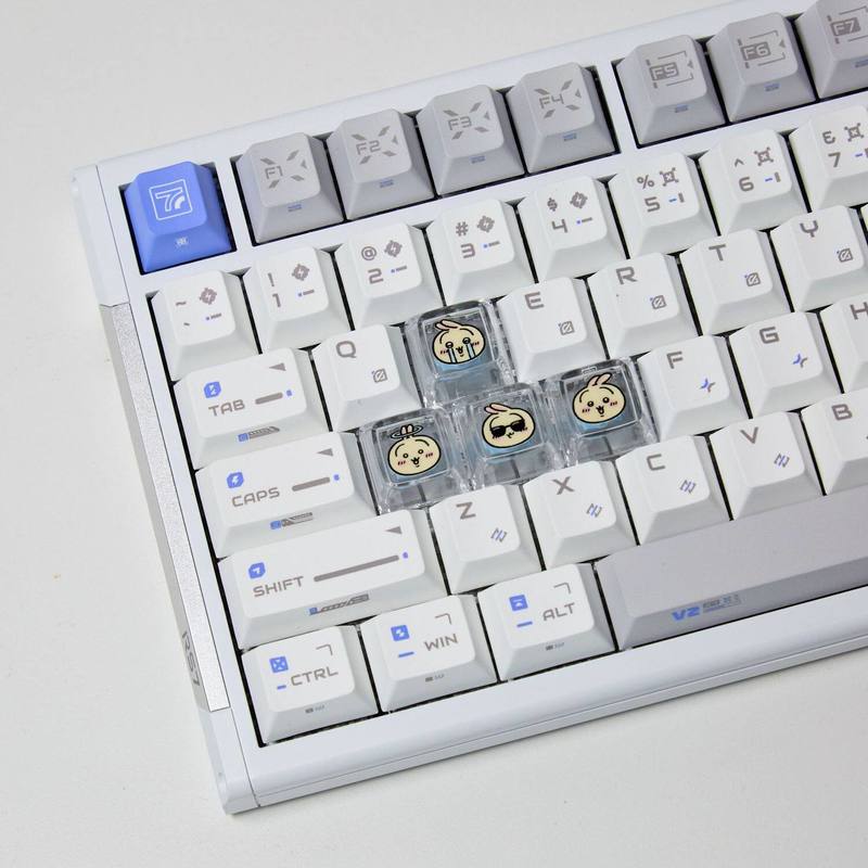 Chiikawa 4 Pcs Handmade Transp - Keyboard Gaming Transparent recension och pris