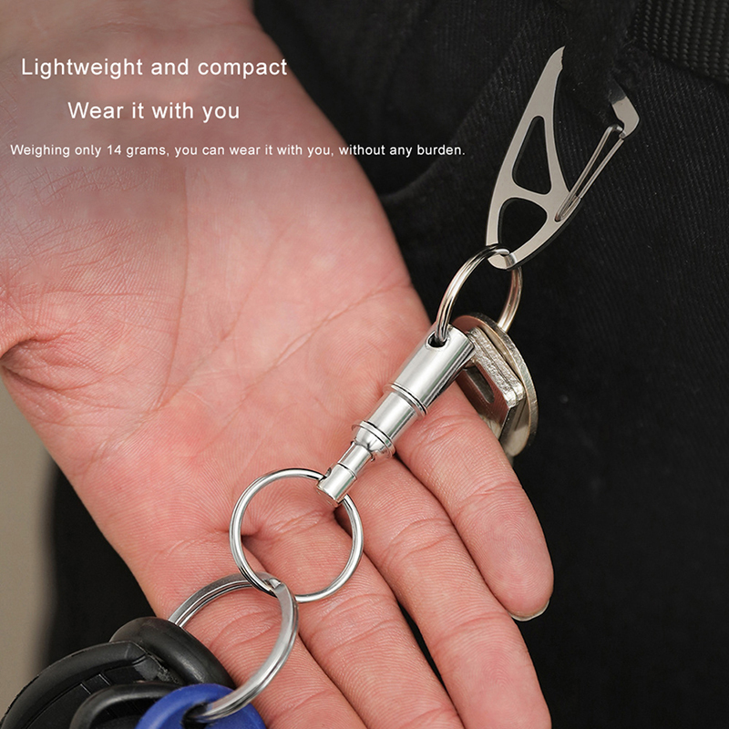 1Pc Double Removable Key Ring  - Keycap Puller Ring recension och pris