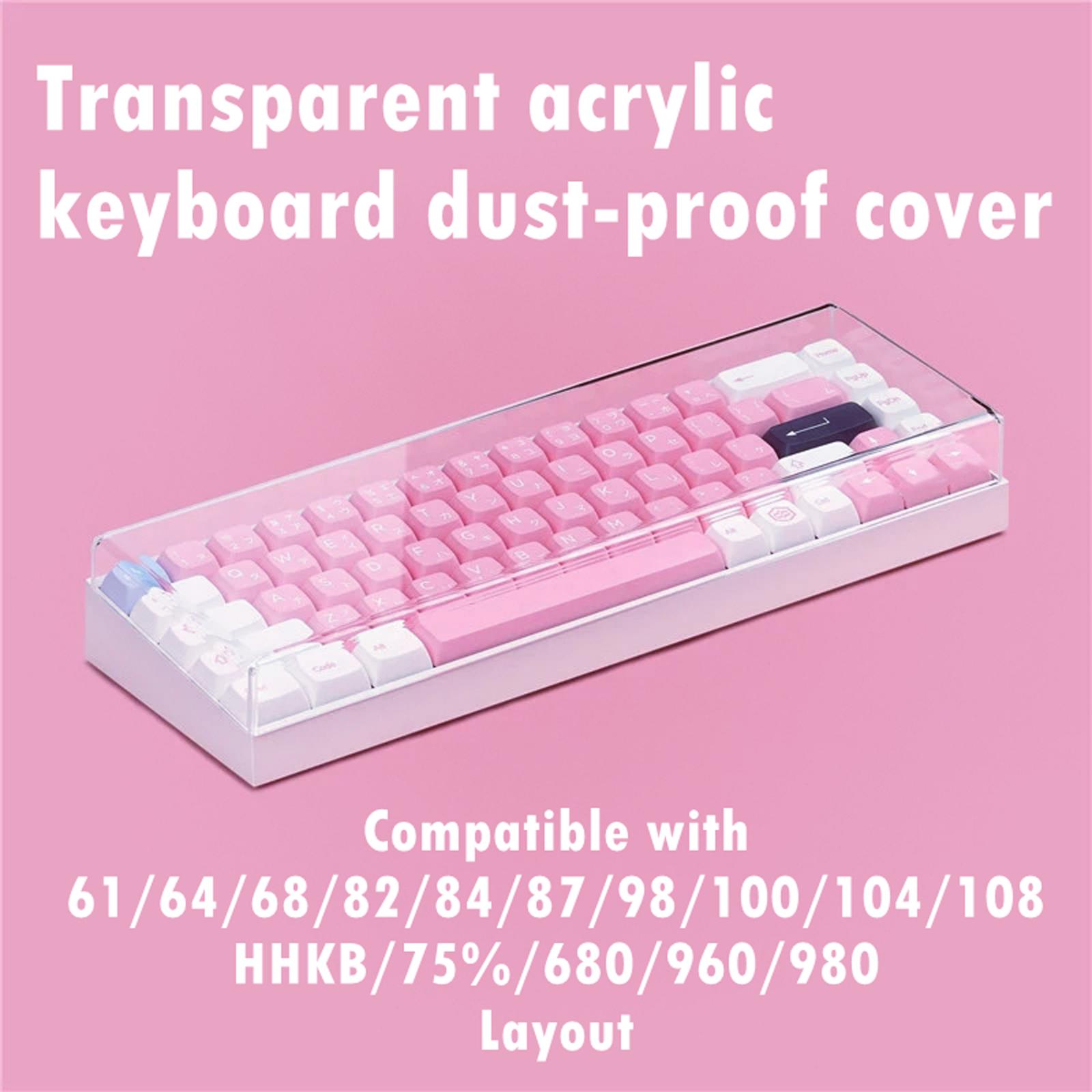 Acrylic Mechanical Keyboard Du - Keyboard Gaming Transparent recension och pris