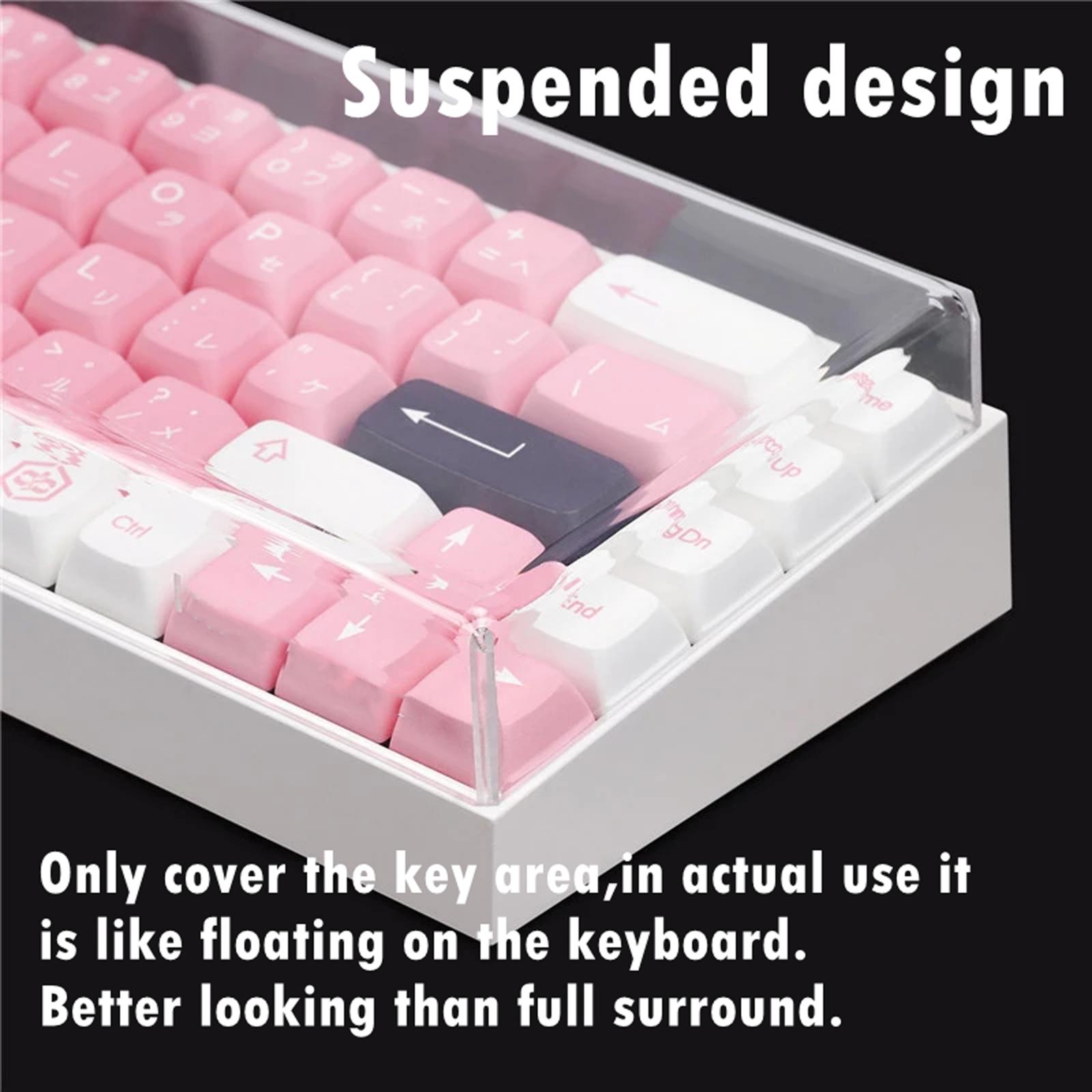 Acrylic Mechanical Keyboard Du - Keyboard Gaming Transparent recension och pris