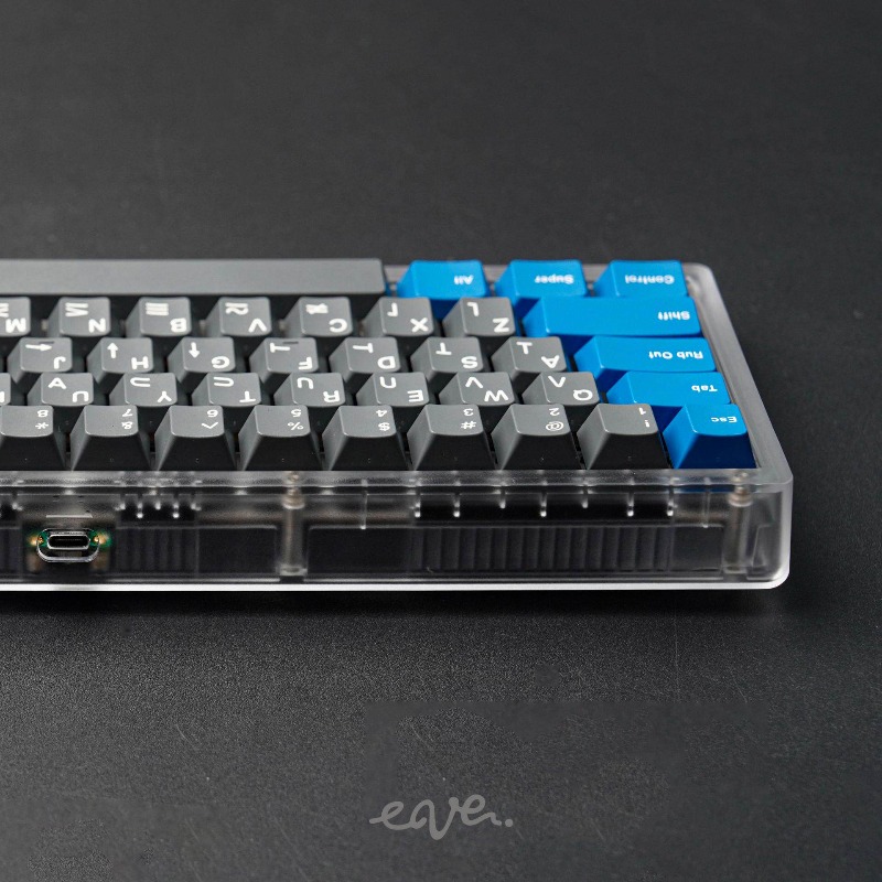 SW Eave65 Single Mode Wired Ke - Keyboard Gaming Transparent recension och pris