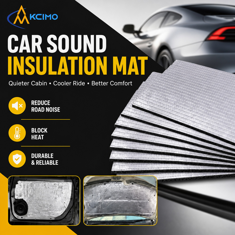 Kcimo Self Adhesive Aluminum F - Foam Dampener Sheet recension och pris