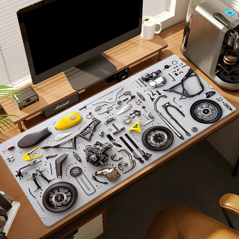 Disassembly Diagram Rubber Mou - Gaming Keyboard And Mouse recension och pris