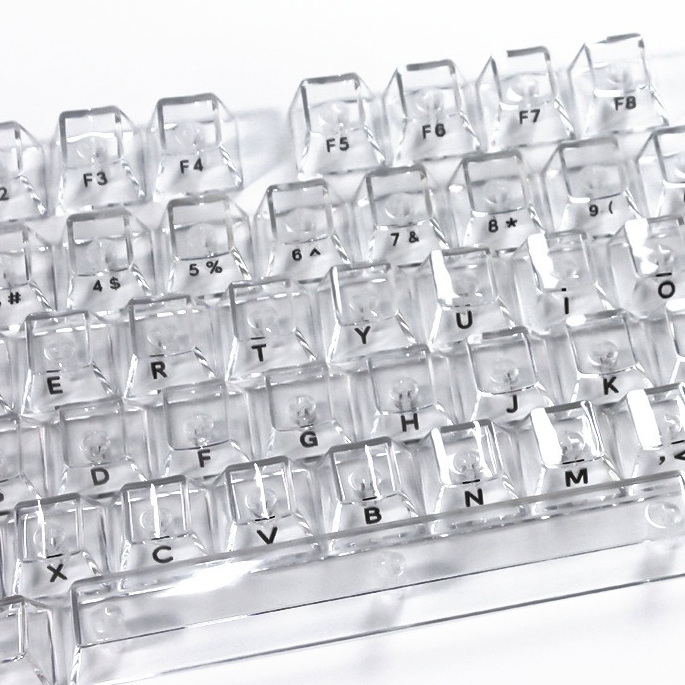 Crystal Transparent Cherry Pro - Keyboard Gaming Transparent recension och pris