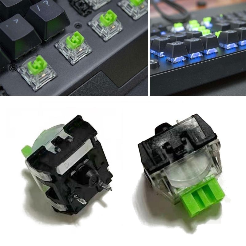 2Pcs Green Switches for Blackw - Gaming Keyboard Best recension och pris