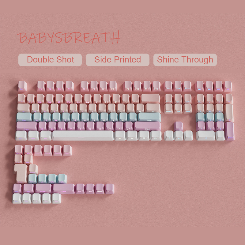 Babysbreath Side Print Shine T - Gaming Keyboard Best recension och pris