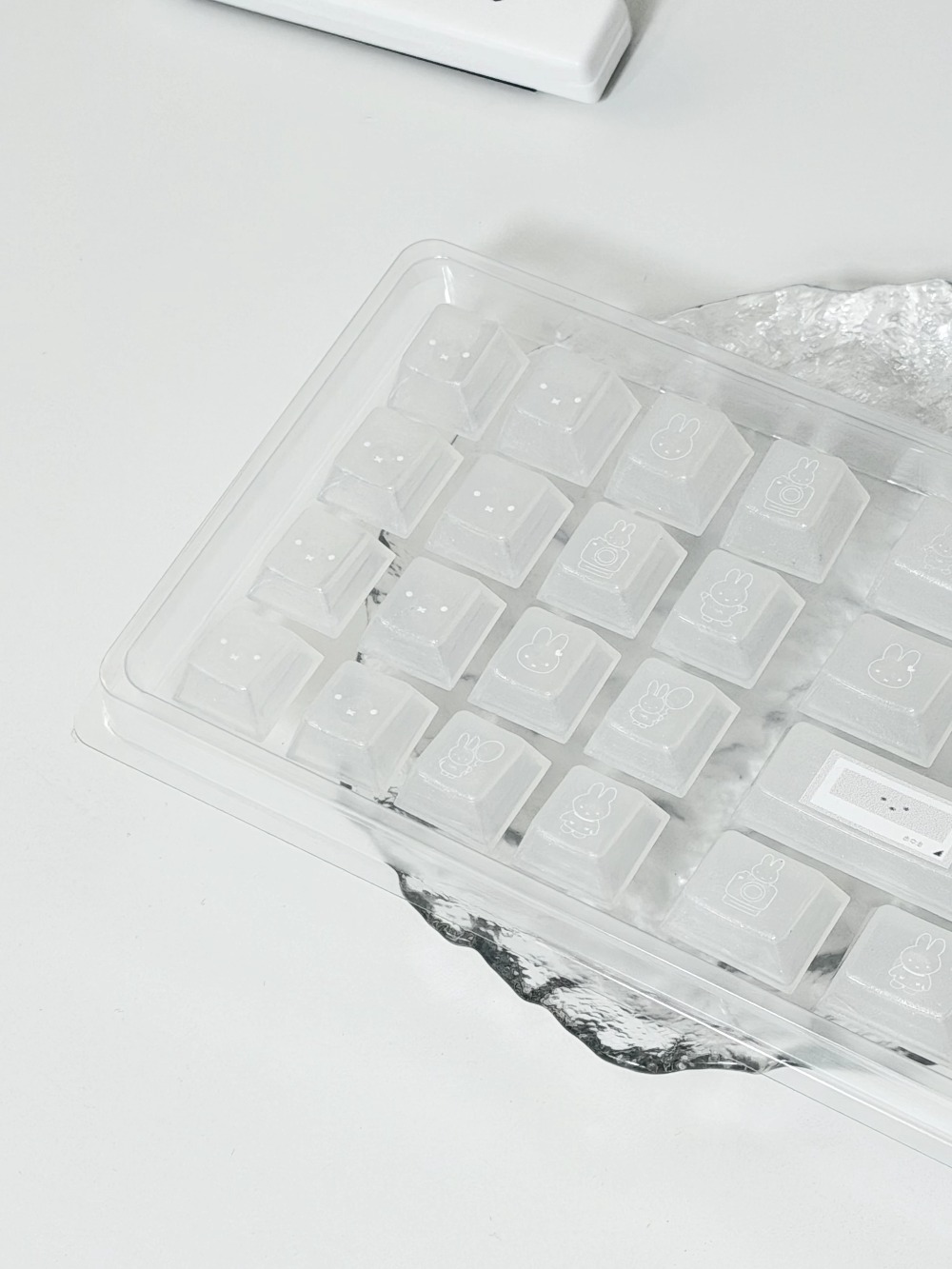 Kawai Miffy Keycaps Transparen - Keyboard Gaming Transparent recension och pris