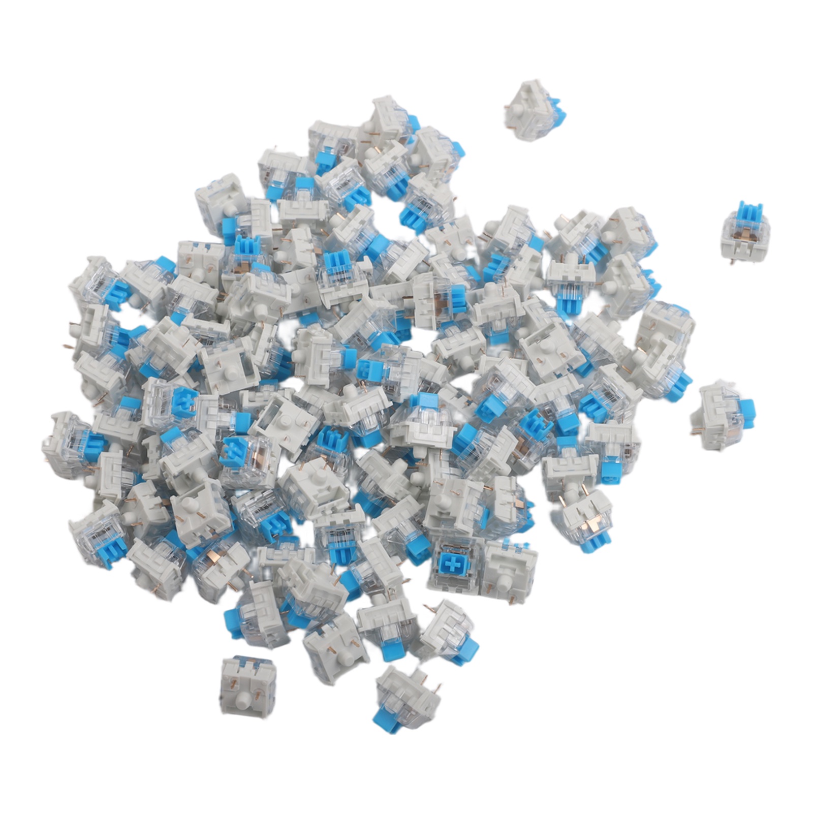 108PCS Blue Tactile Mechanical - Gaming Keyboard Blue recension och pris