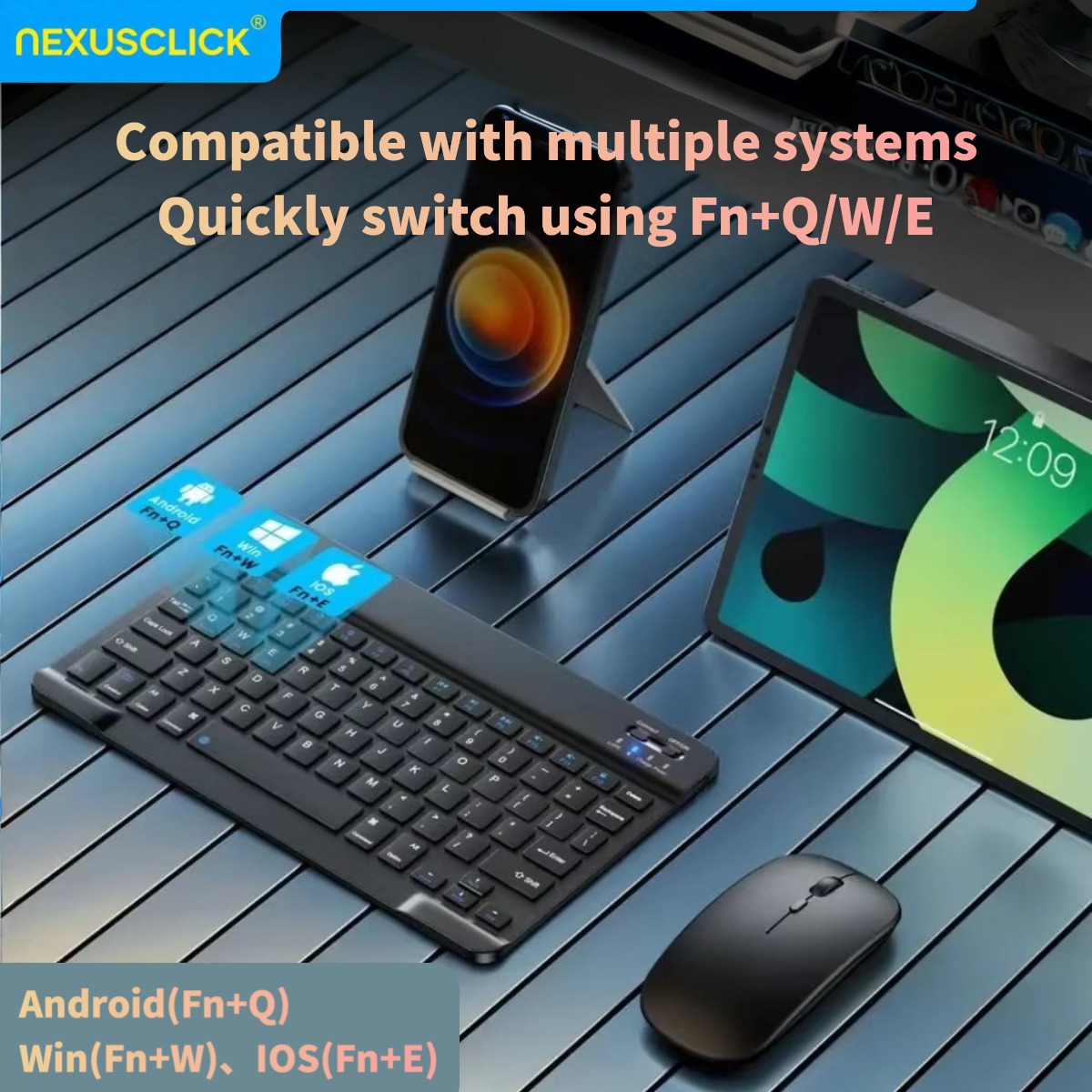 NexusClick Wireless Bluetooth  - Gaming Keyboard Type C recension och pris