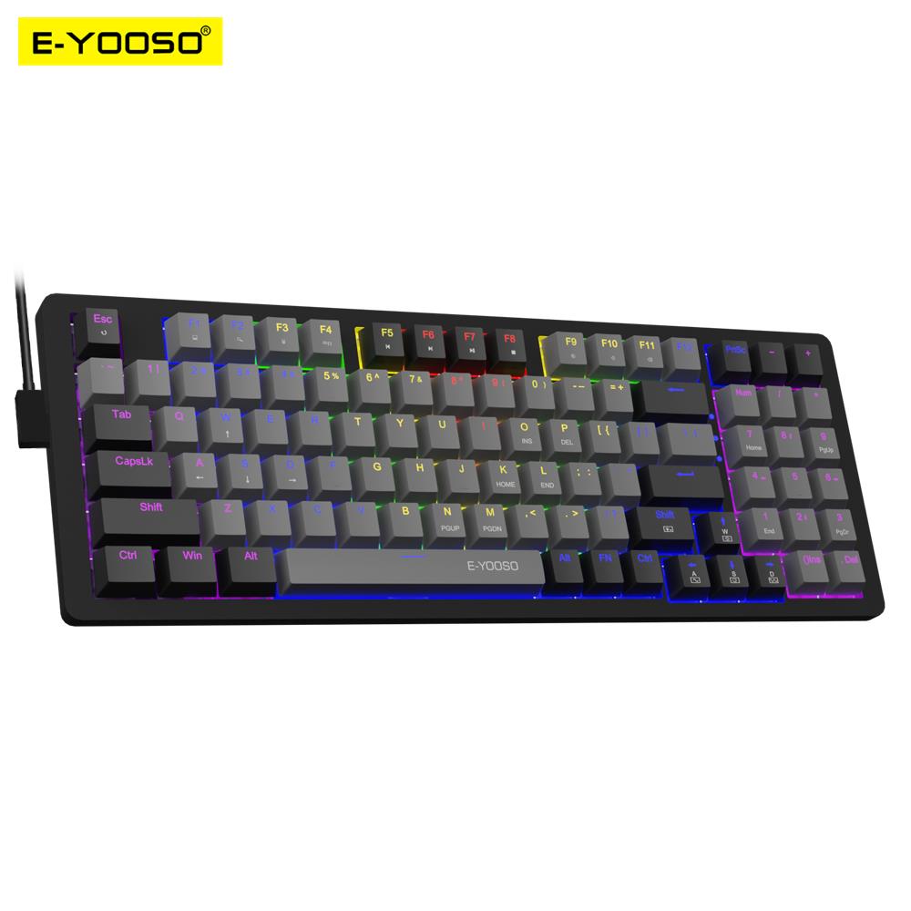 E-YOOSO Z94 USB Mechanical Gam - Gaming Keyboard Blue recension och pris